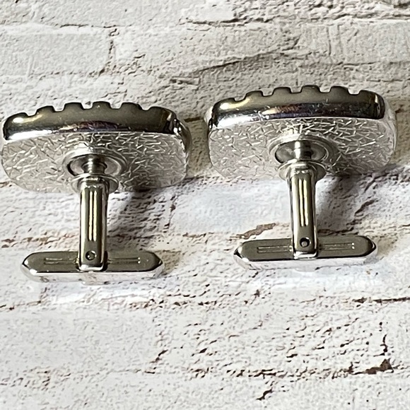 Vintage Mens Lapis or Faux Lapis Cufflinks - Picture 4 of 4